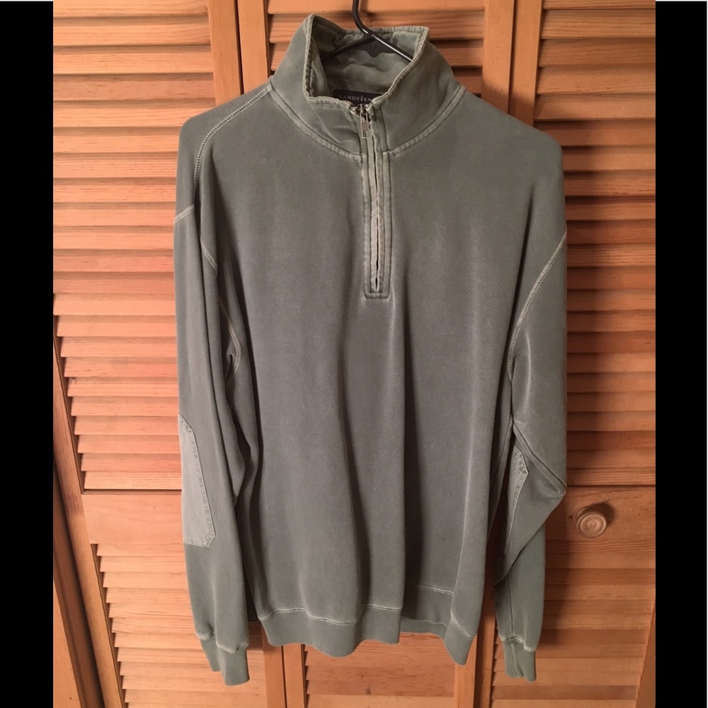 Lands End half zip pullover NWOT